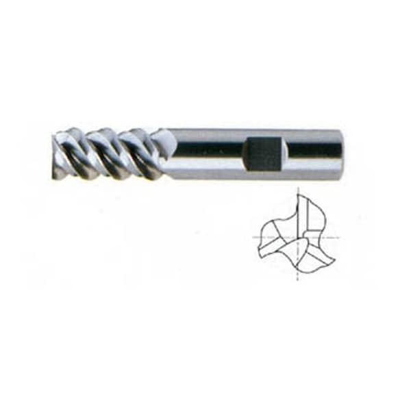 Yg-1 Tool 3 Flute Regular Length 60 Deg Helix Ticn-Coated Carbide 20600TC - main